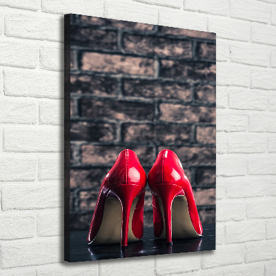 Tableau mural sur toile Talons aiguilles rouges