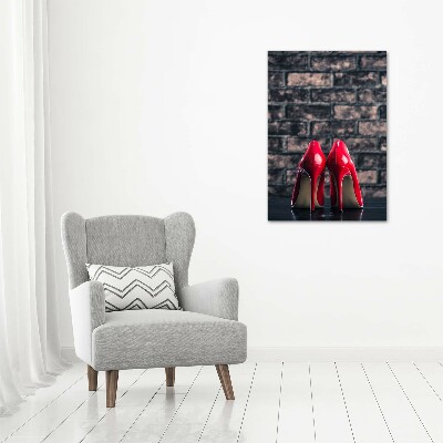 Tableau mural sur toile Talons aiguilles rouges