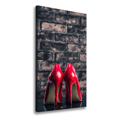 Tableau mural sur toile Talons aiguilles rouges