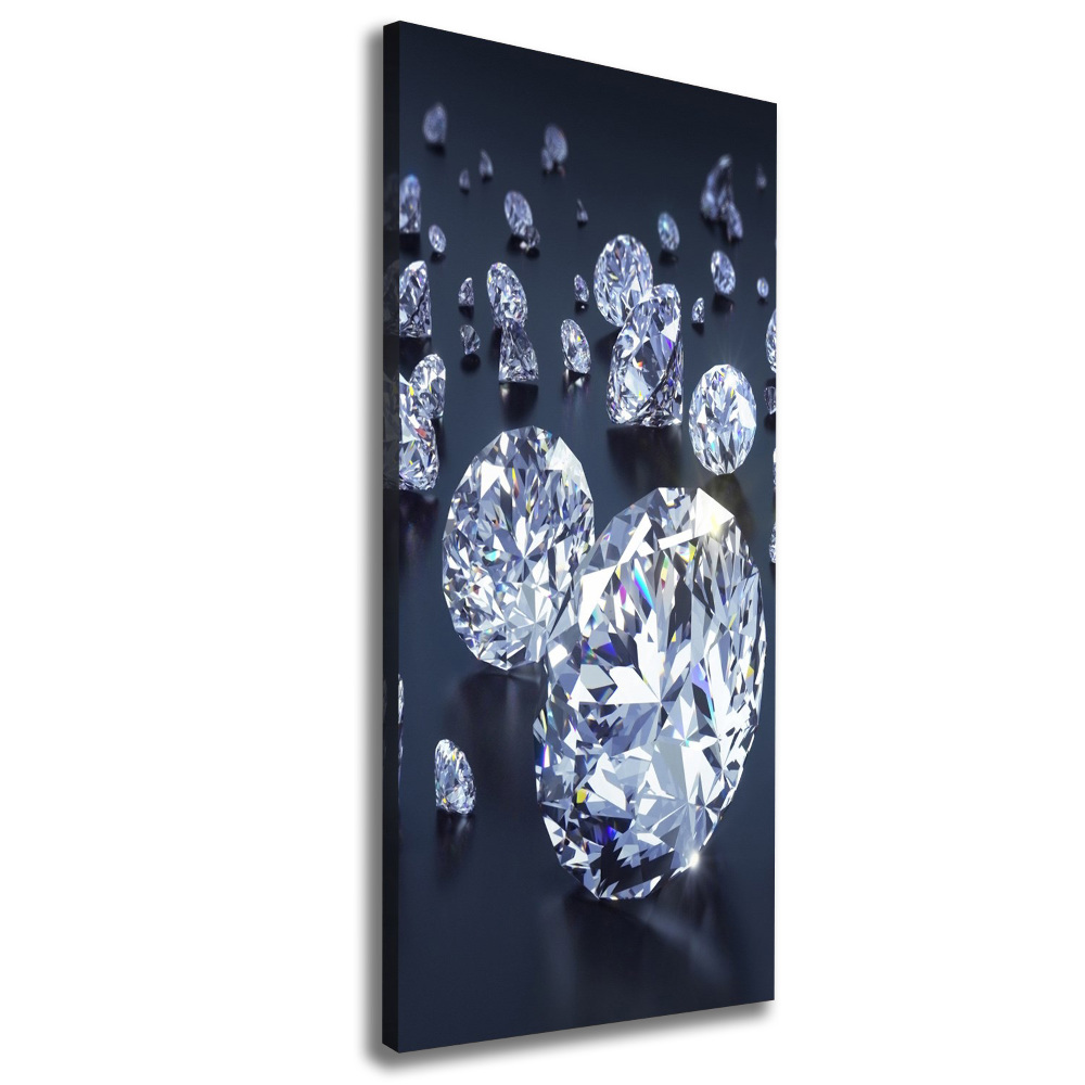 Tableau imprimé sur toile Diamants