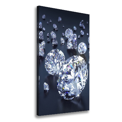 Tableau imprimé sur toile Diamants