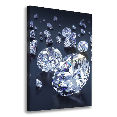 Tableau imprimé sur toile Diamants