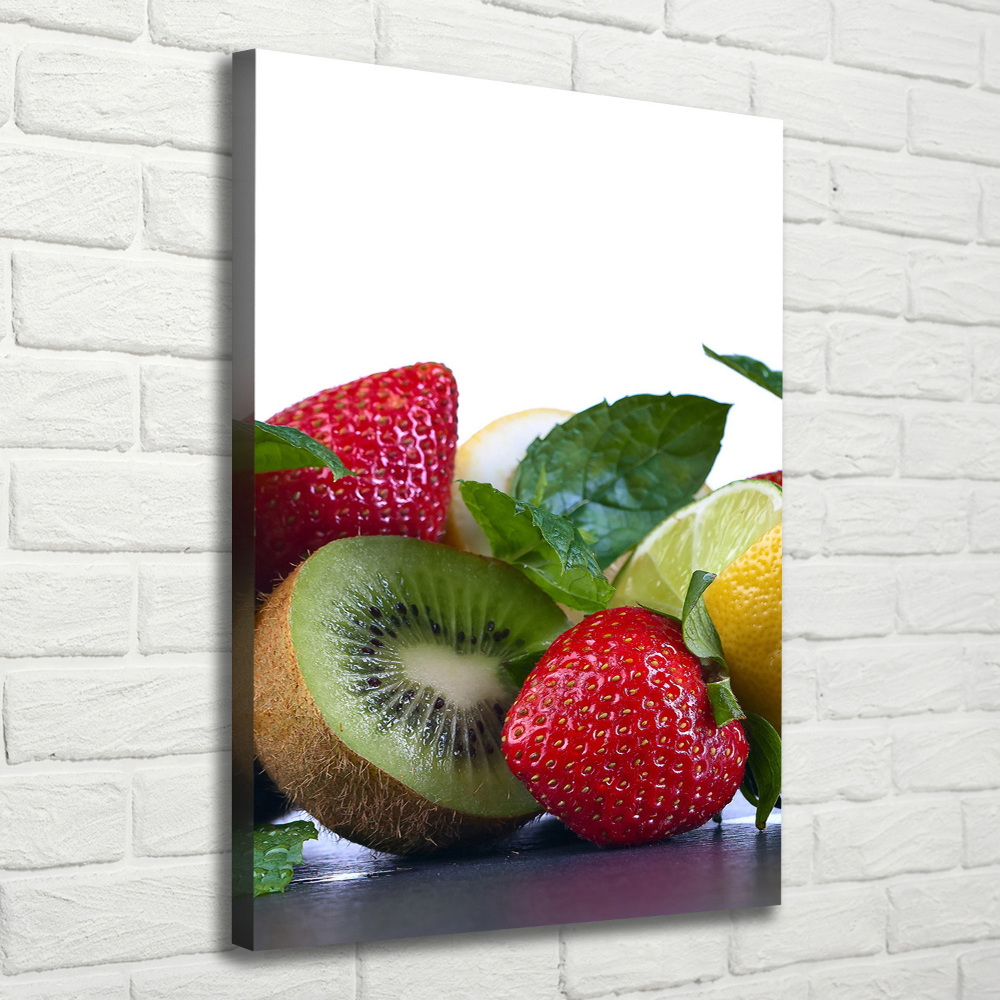 Tableau sur toile Fruits sains