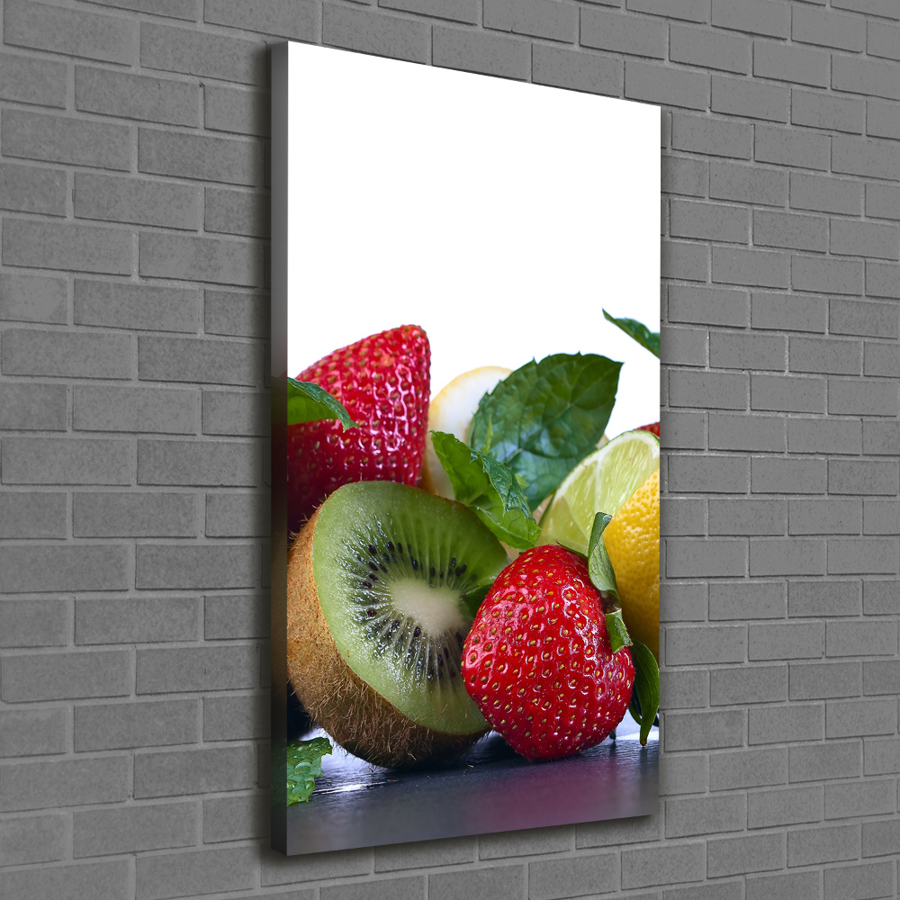 Tableau sur toile Fruits sains