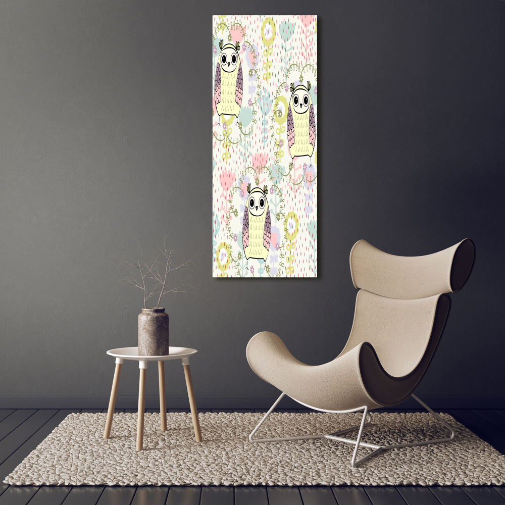 Tableau photo sur toile Hiboux