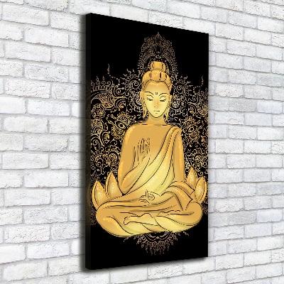 Tableau imprimé sur toile Bouddha et mandala