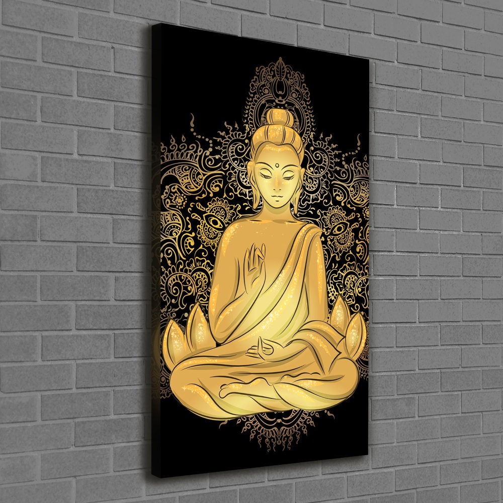 Tableau imprimé sur toile Bouddha et mandala