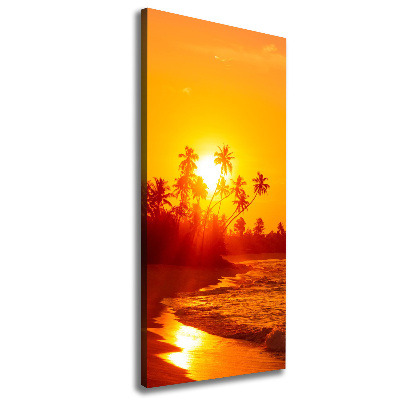 Tableau photo sur toile Plage tropicale ocean