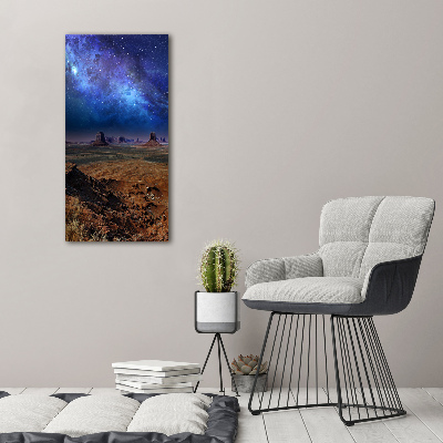 Tableau photo sur toile Ciel étoilé