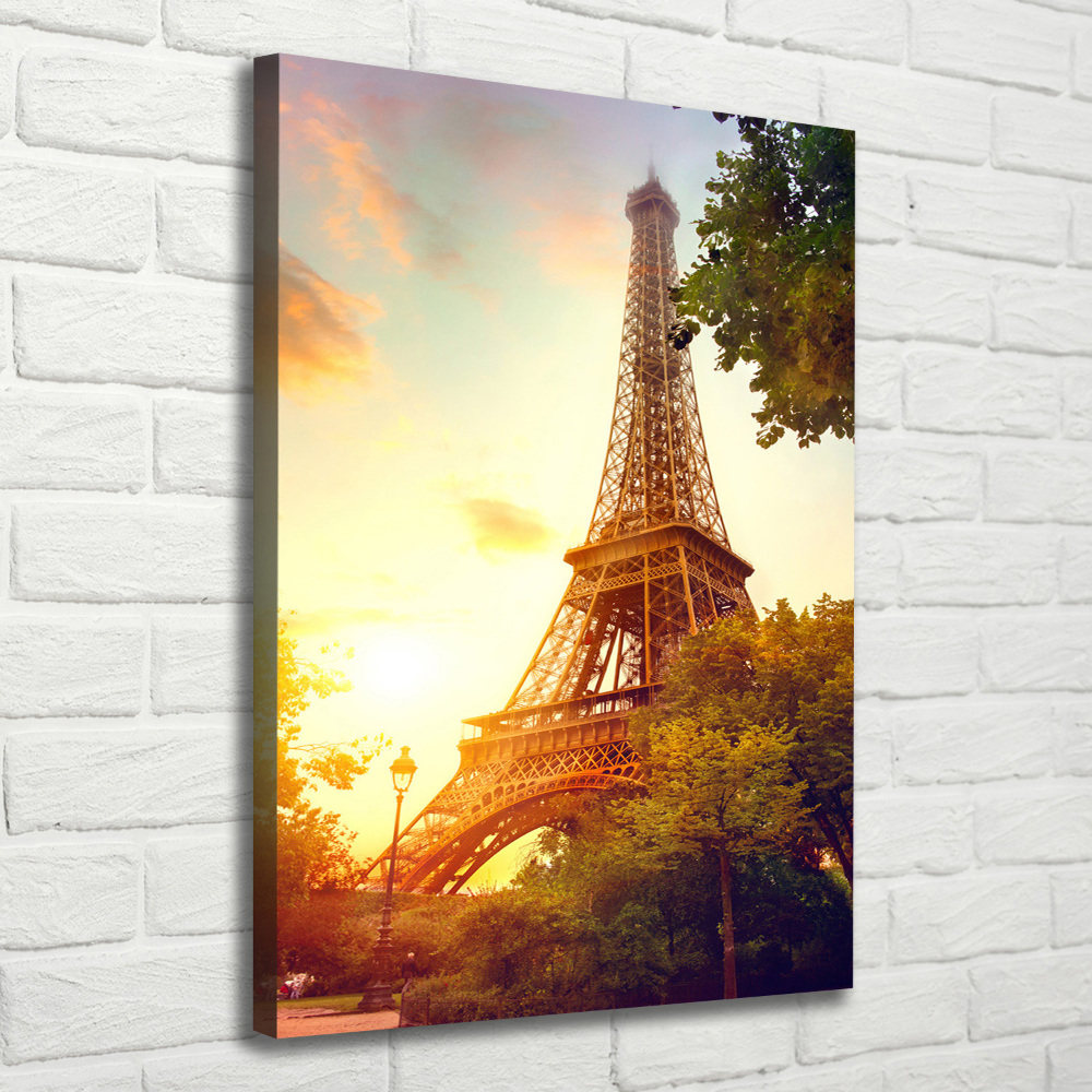 Tableau sur toile Architecture Tour Eiffel France