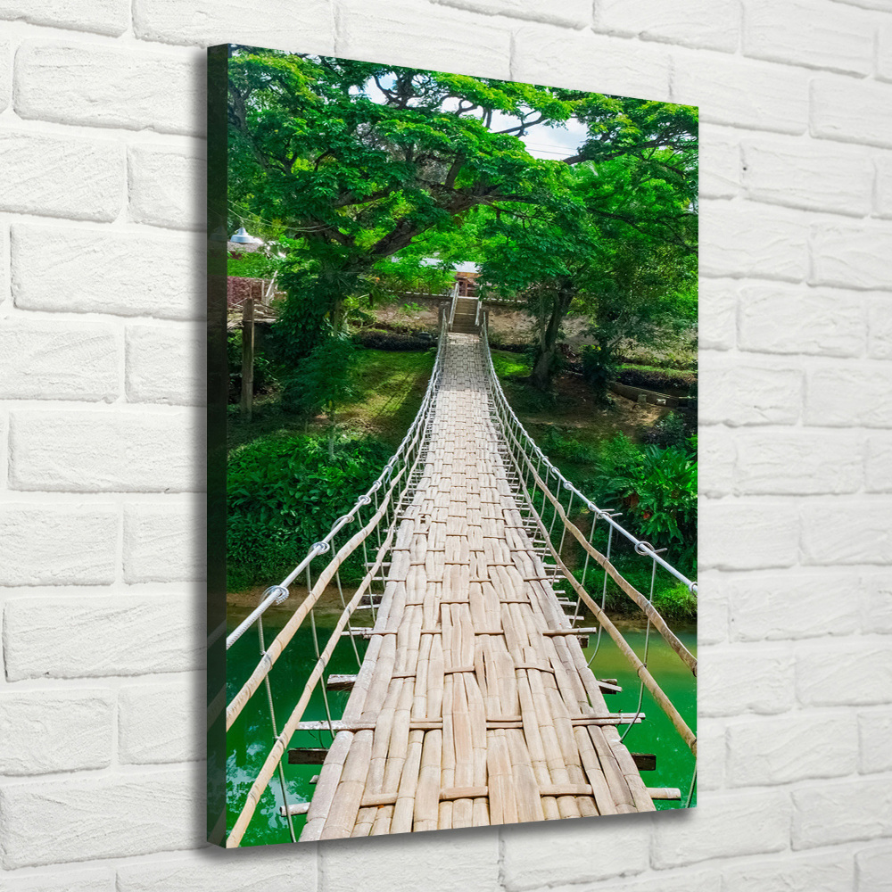 Tableau photo sur toile Pont dans le parc