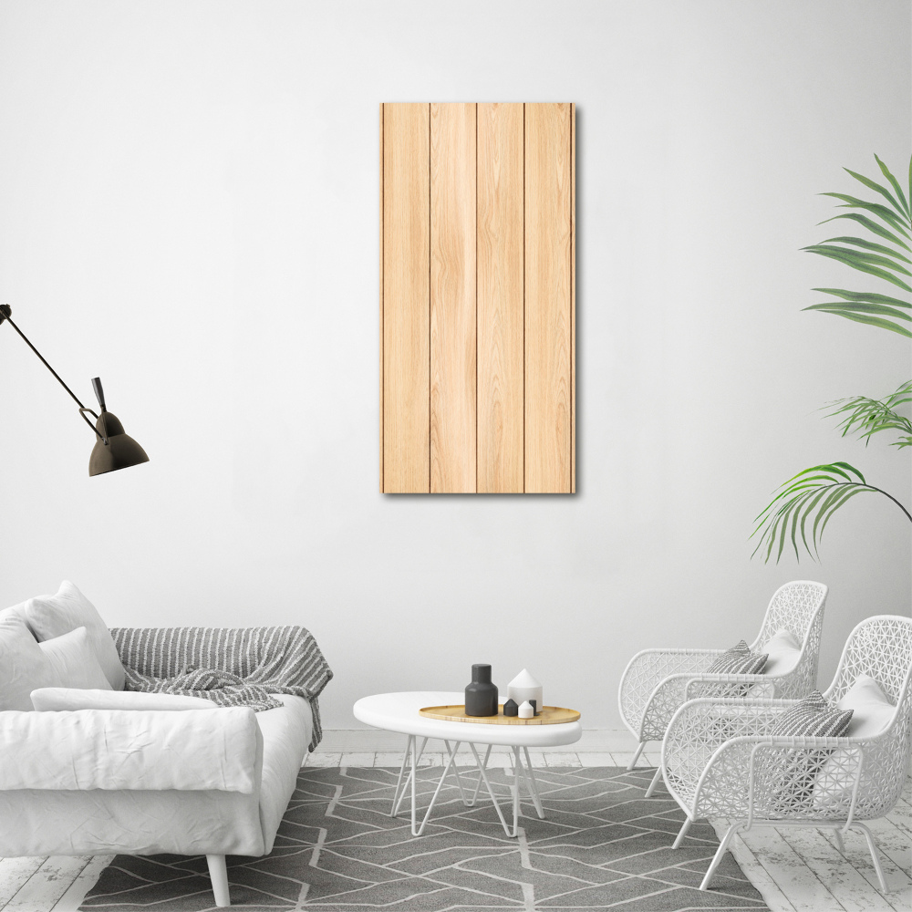 Tableau imprimé sur toile Fond en bois