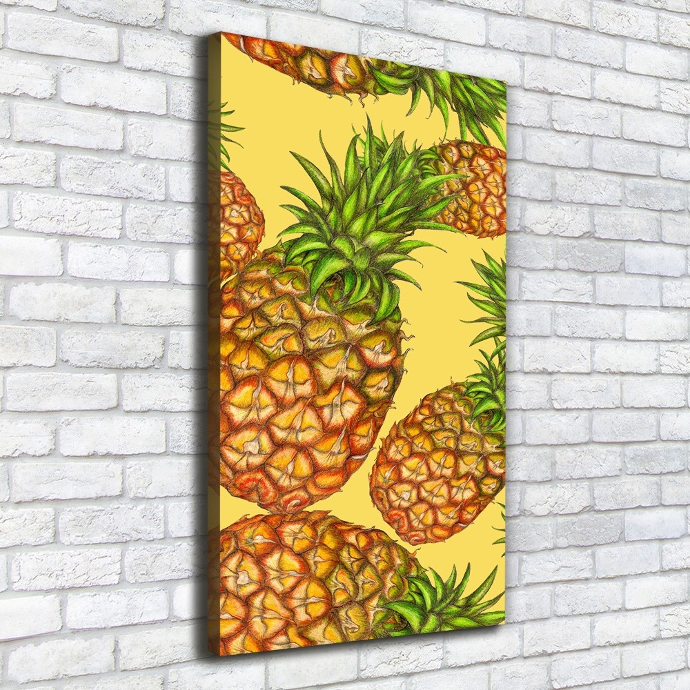 Tableau imprimé sur toile Ananas