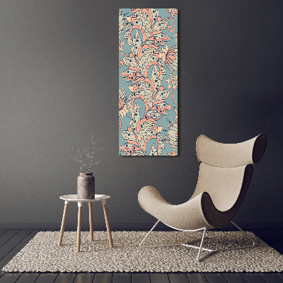 Tableau mural sur toile Fleurs ethniques