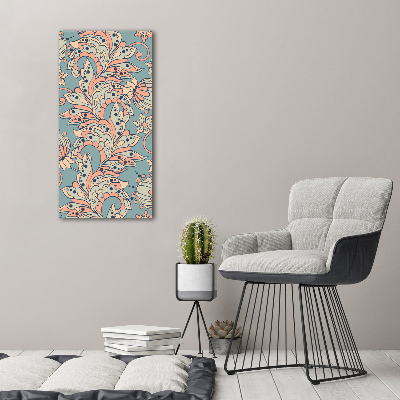 Tableau mural sur toile Fleurs ethniques