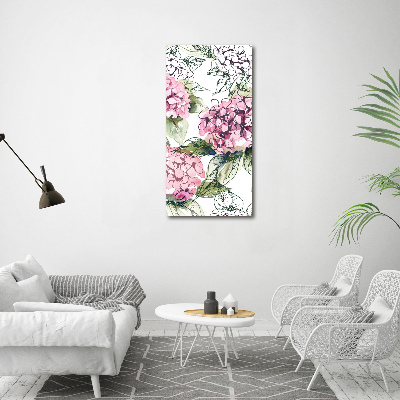 Tableau photo sur toile Hortensia