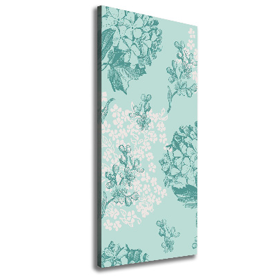 Tableau mural sur toile Hortensia