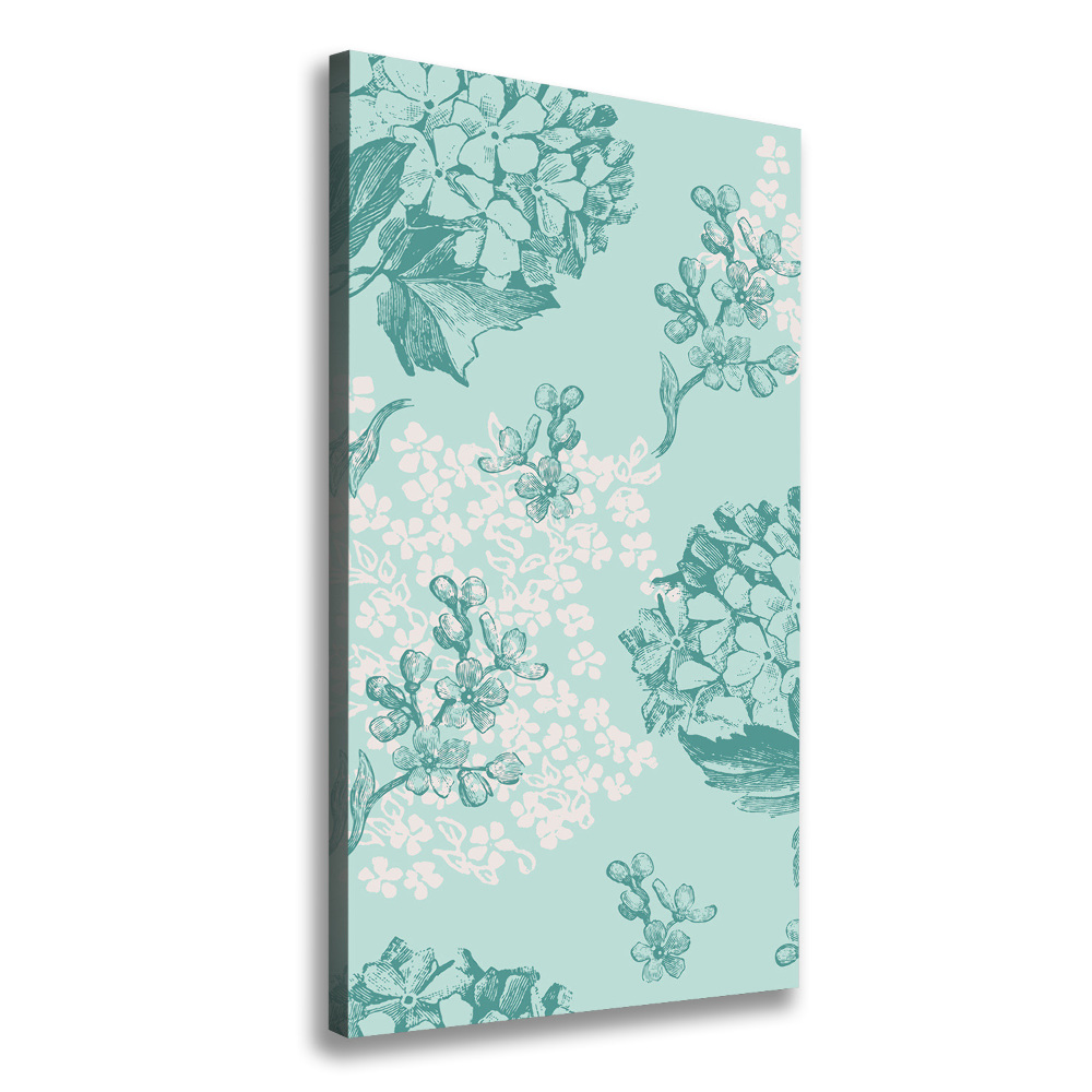 Tableau mural sur toile Hortensia