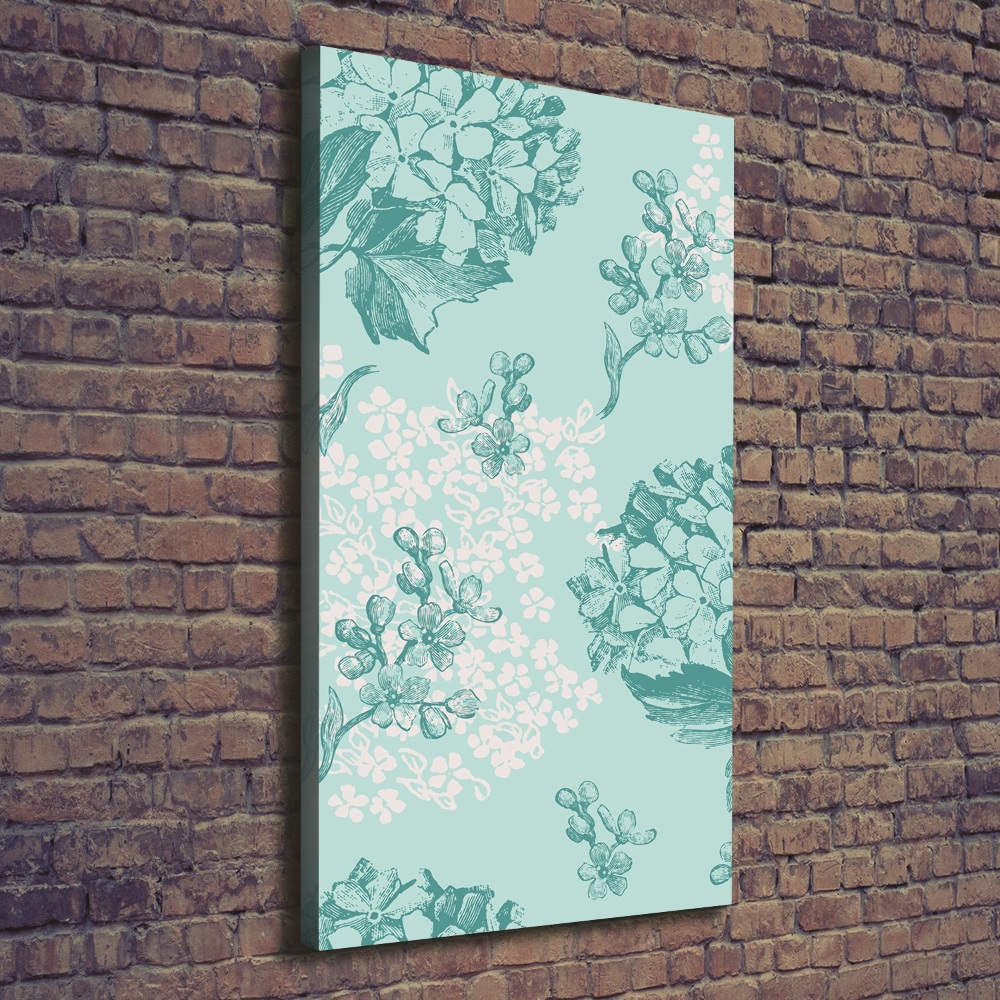 Tableau mural sur toile Hortensia