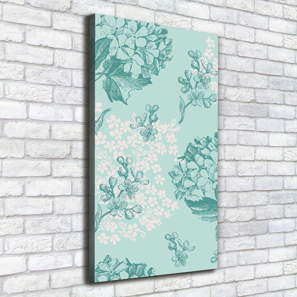 Tableau mural sur toile Hortensia