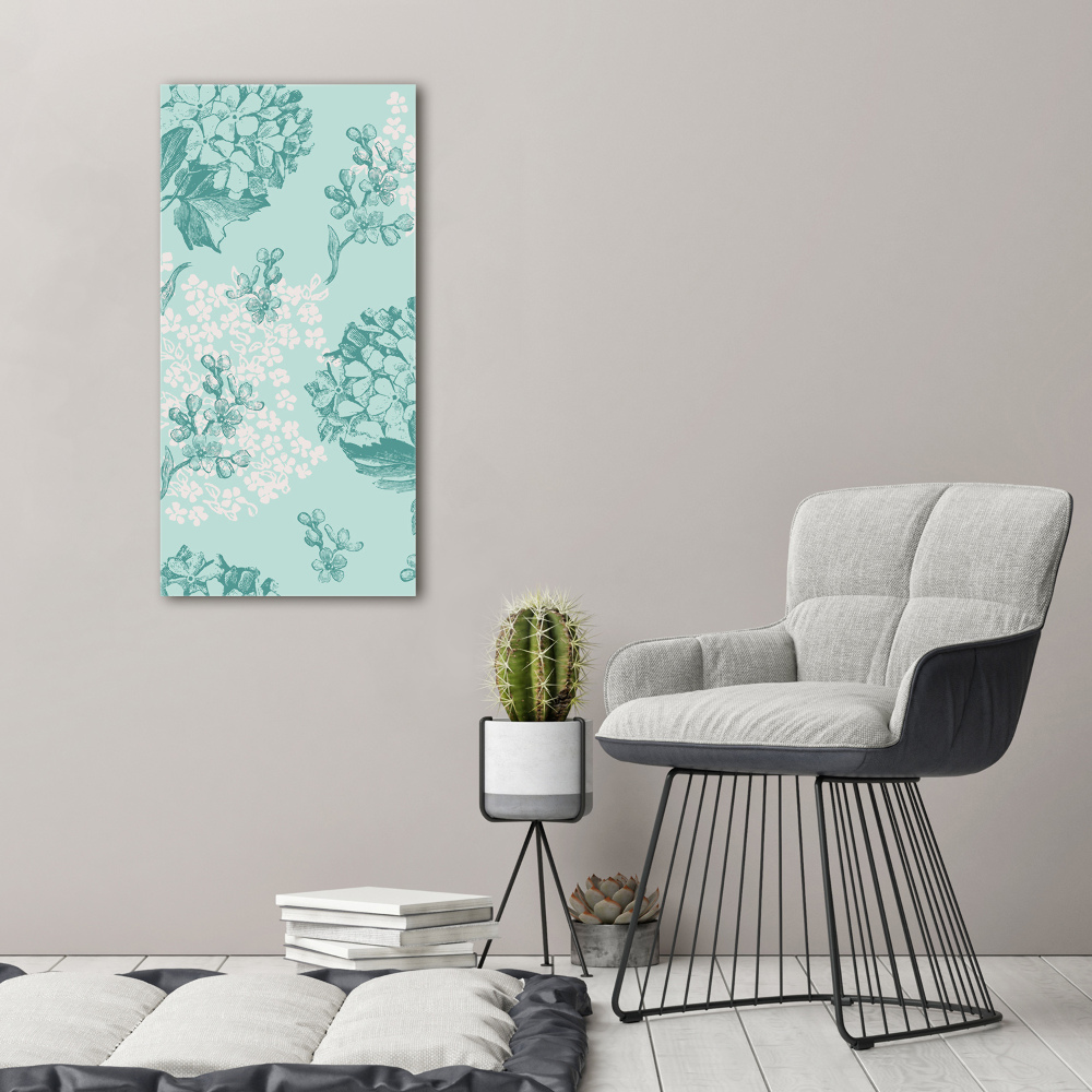 Tableau mural sur toile Hortensia