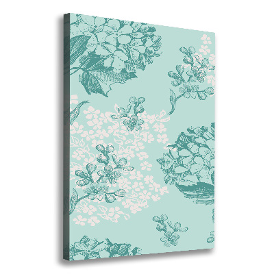 Tableau mural sur toile Hortensia