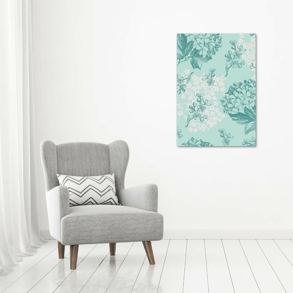 Tableau mural sur toile Hortensia