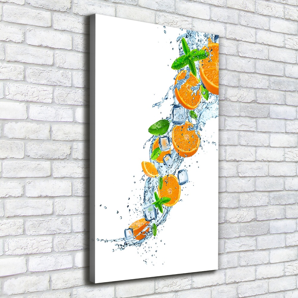 Tableau toile imprimée Oranges