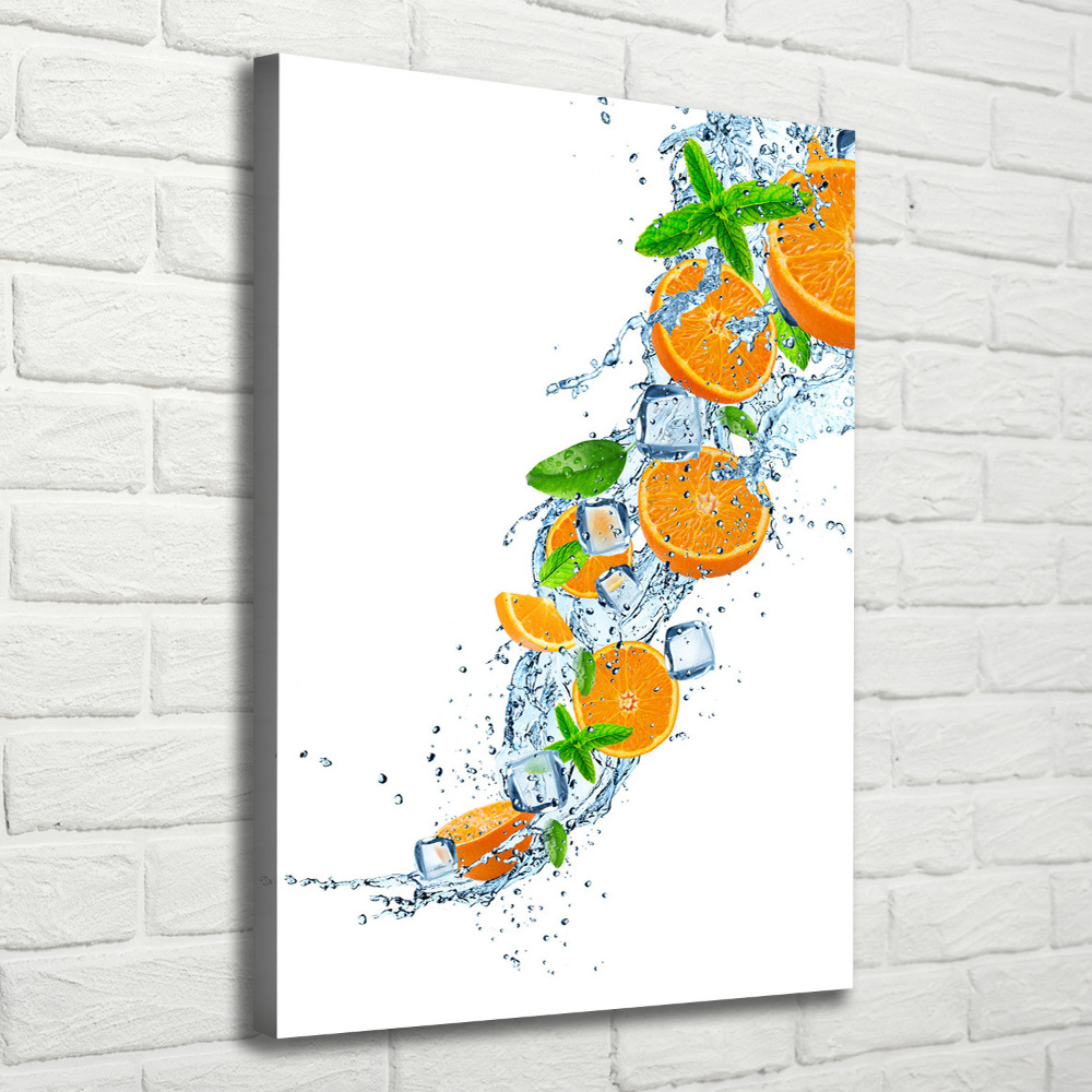 Tableau toile imprimée Oranges