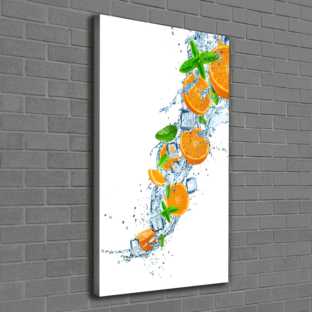 Tableau toile imprimée Oranges