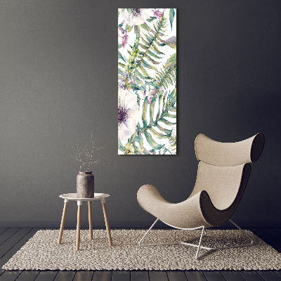 Tableau photo sur toile Feuilles tropicales