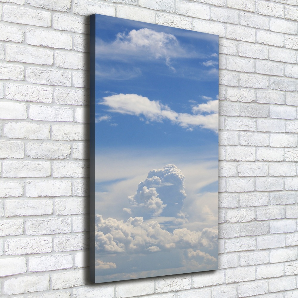 Tableau mural sur toile Des nuages dans le ciel