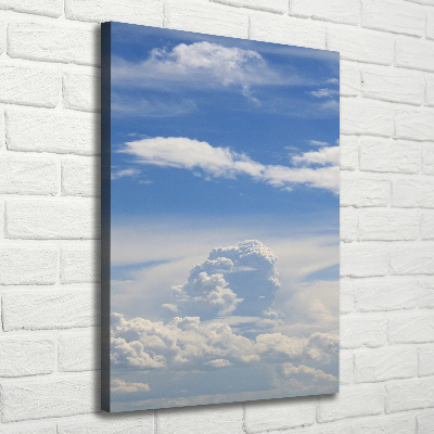 Tableau mural sur toile Des nuages dans le ciel