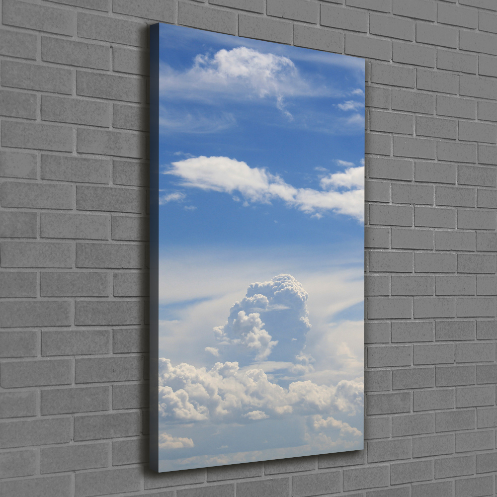 Tableau mural sur toile Des nuages dans le ciel