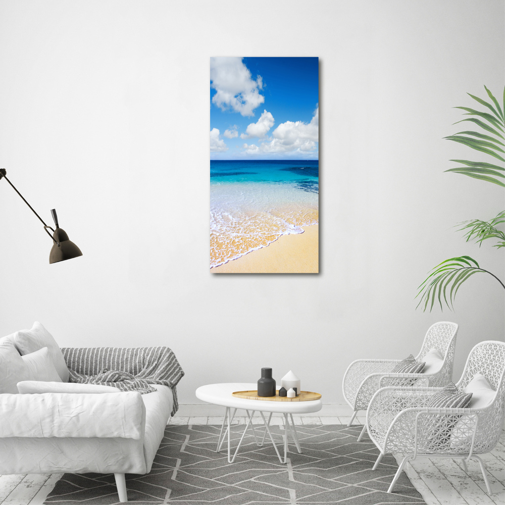 Tableau mural sur toile Plage tropicale ocean