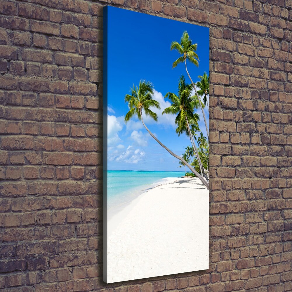 Tableau imprimé sur toile Plage tropicale