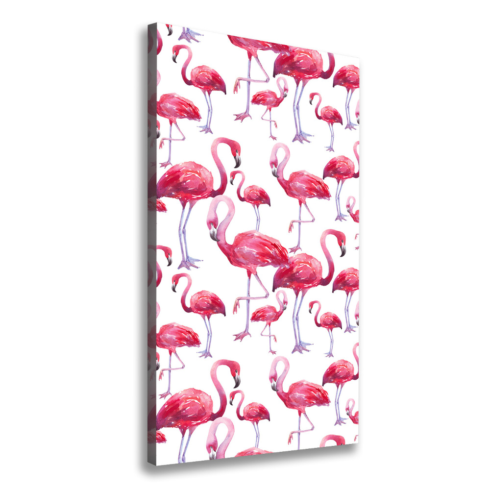 Tableau photo sur toile Flamants