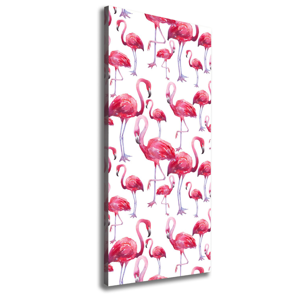 Tableau photo sur toile Flamants