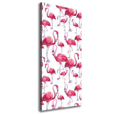 Tableau photo sur toile Flamants