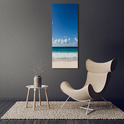 Tableau sur toile Plage exotique