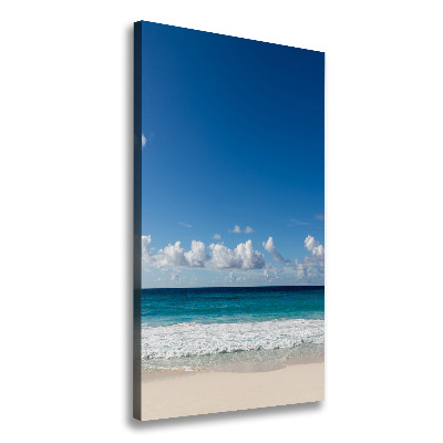 Tableau sur toile Plage exotique