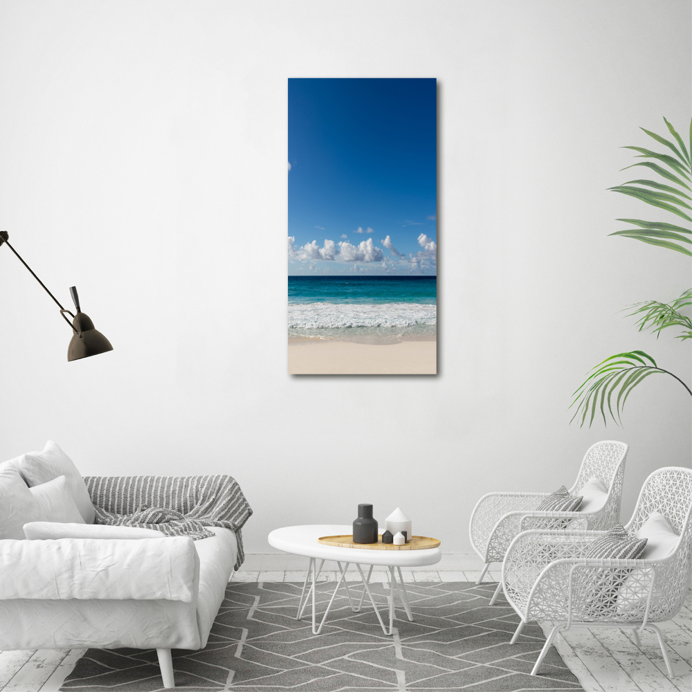 Tableau sur toile Plage exotique