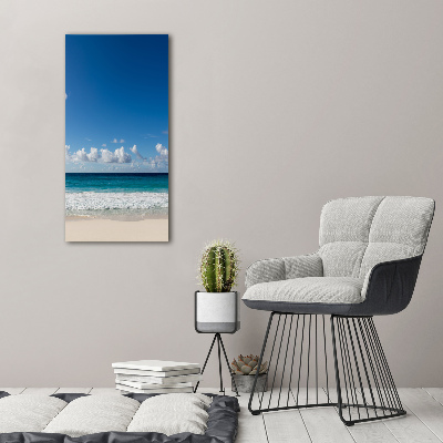 Tableau sur toile Plage exotique