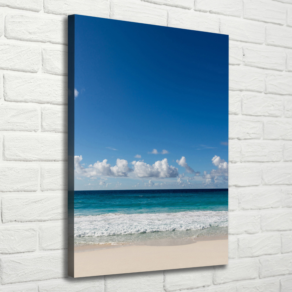 Tableau sur toile Plage exotique