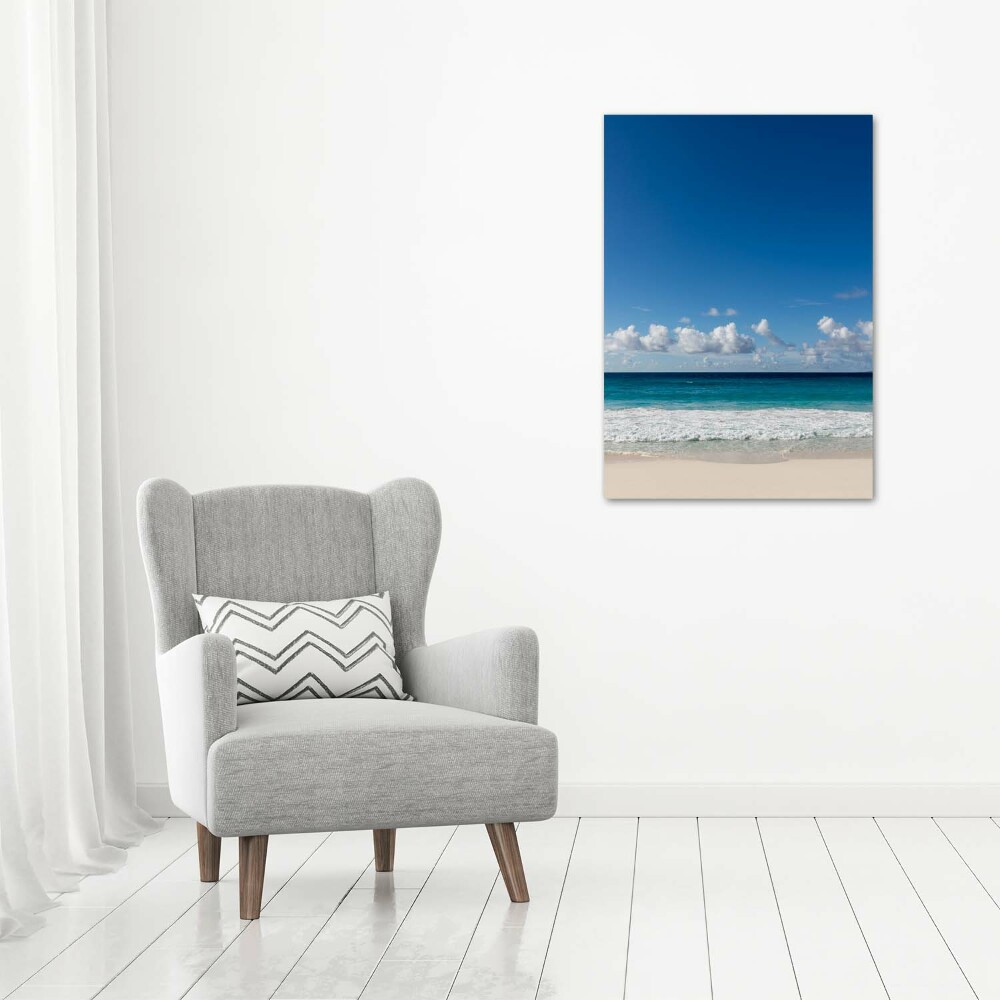 Tableau sur toile Plage exotique