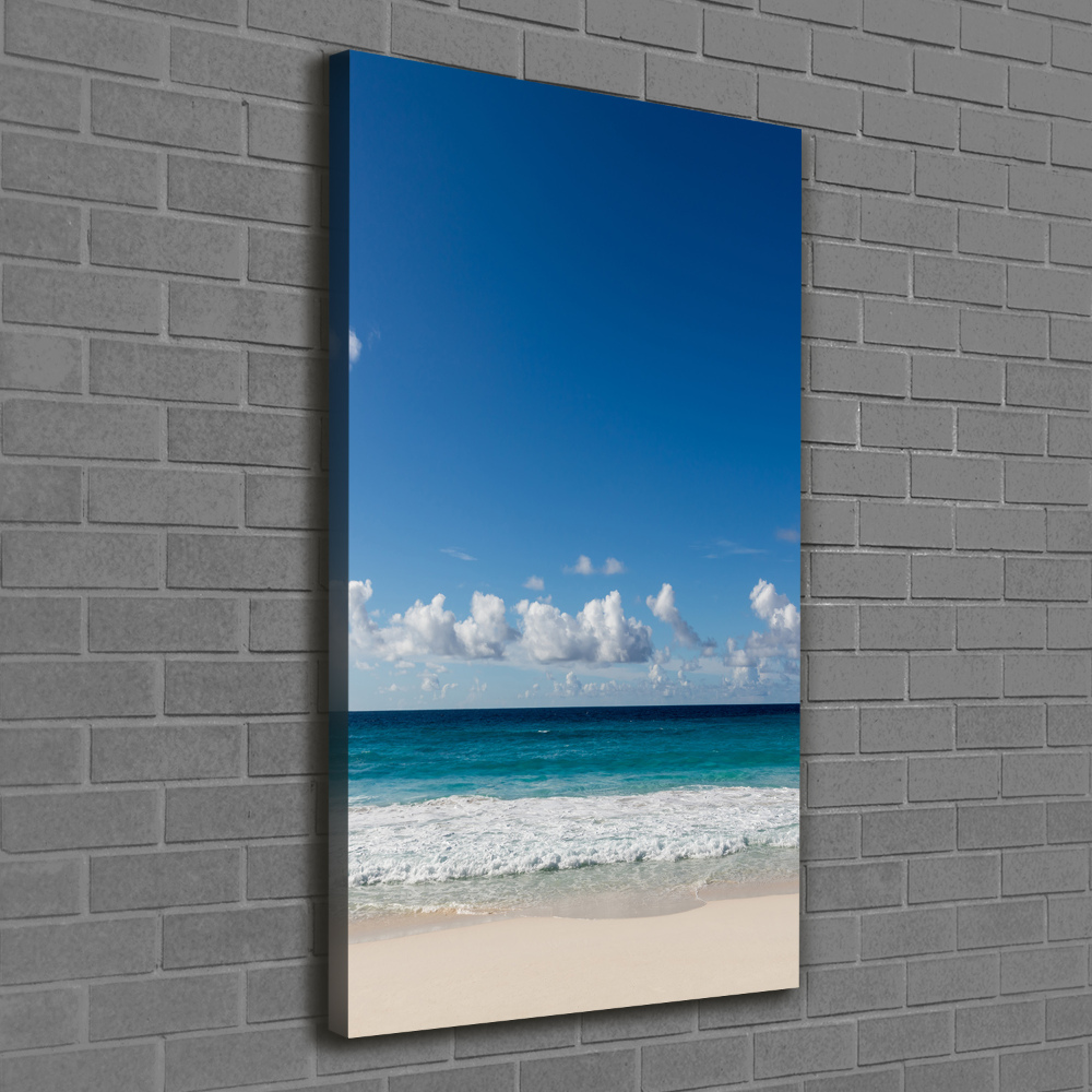 Tableau sur toile Plage exotique