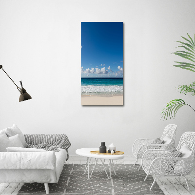 Tableau sur toile Plage exotique