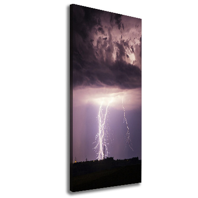 Tableau mural sur toile Orage