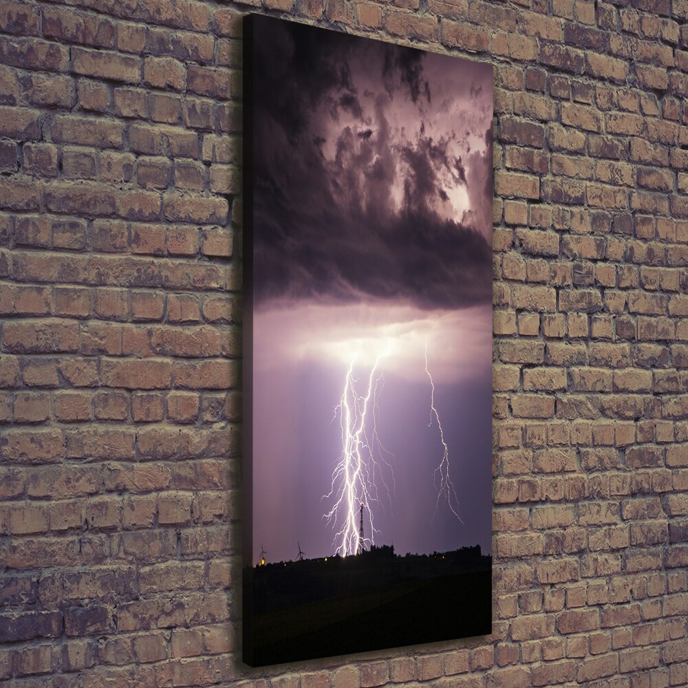 Tableau mural sur toile Orage