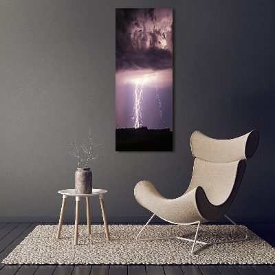 Tableau mural sur toile Orage